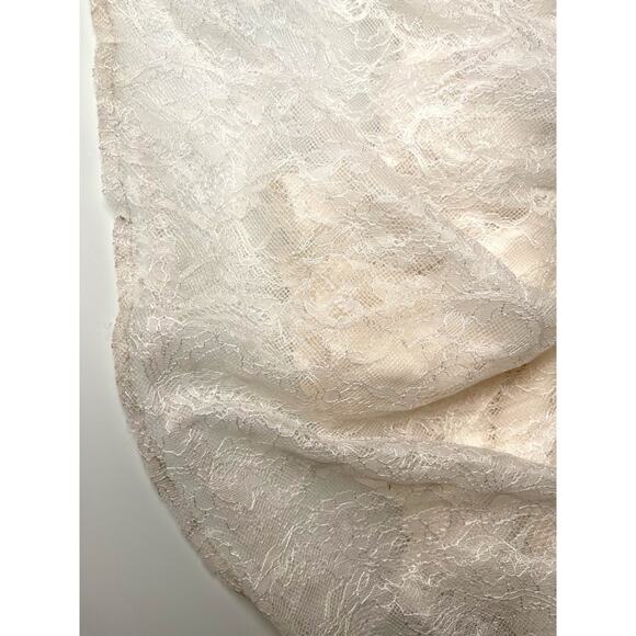 Reformation Shae Lace Bridal Wedding White Maxi Dress Size 12 - Picture 8 of 12